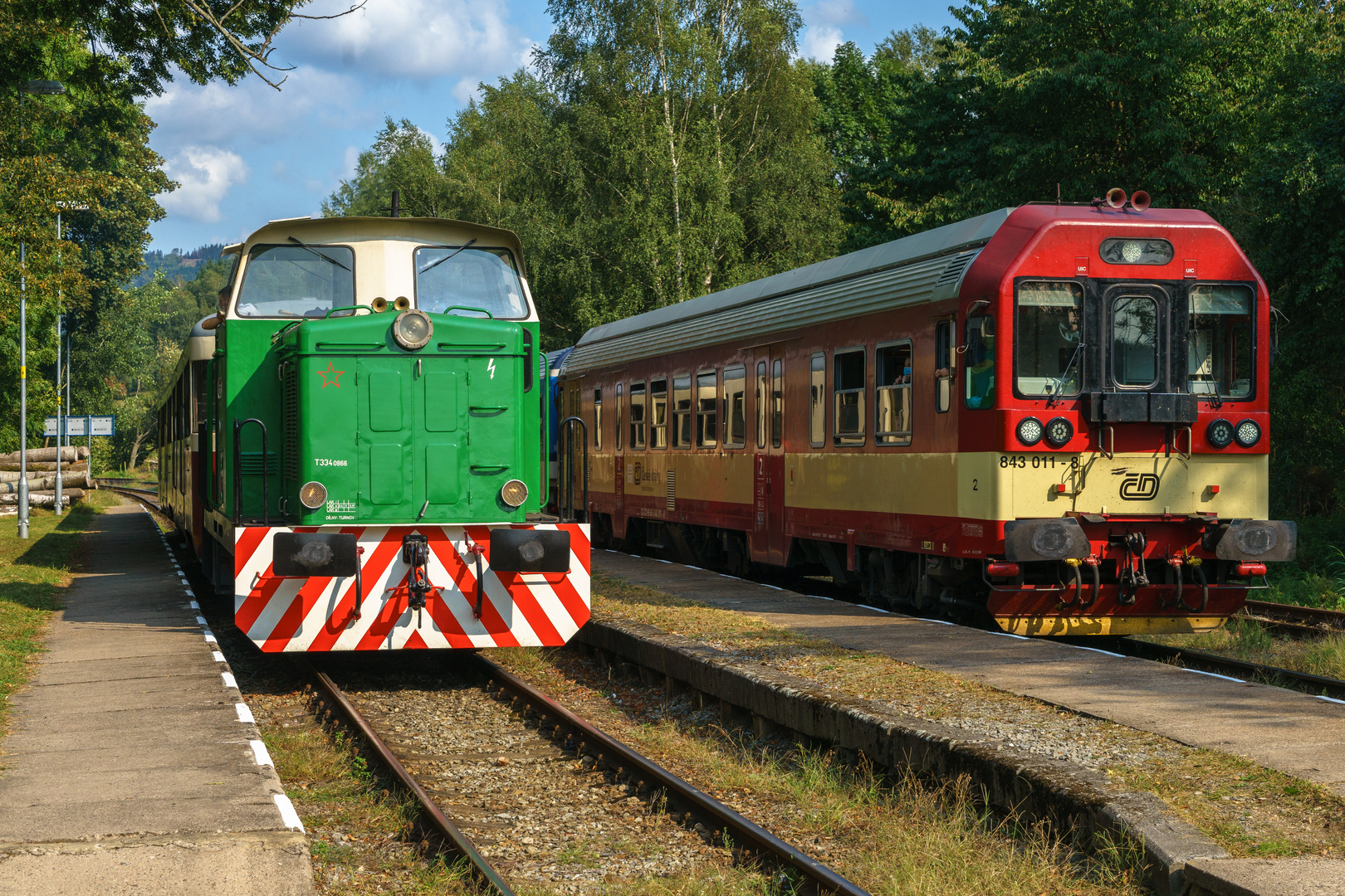 [CZ] Sonderzugüberholung in Rynoltice