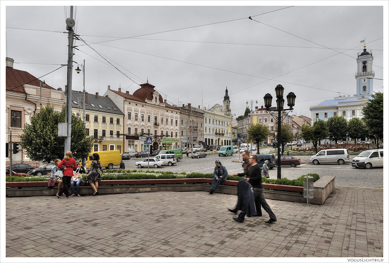 Czernowitz - Zentralplatz