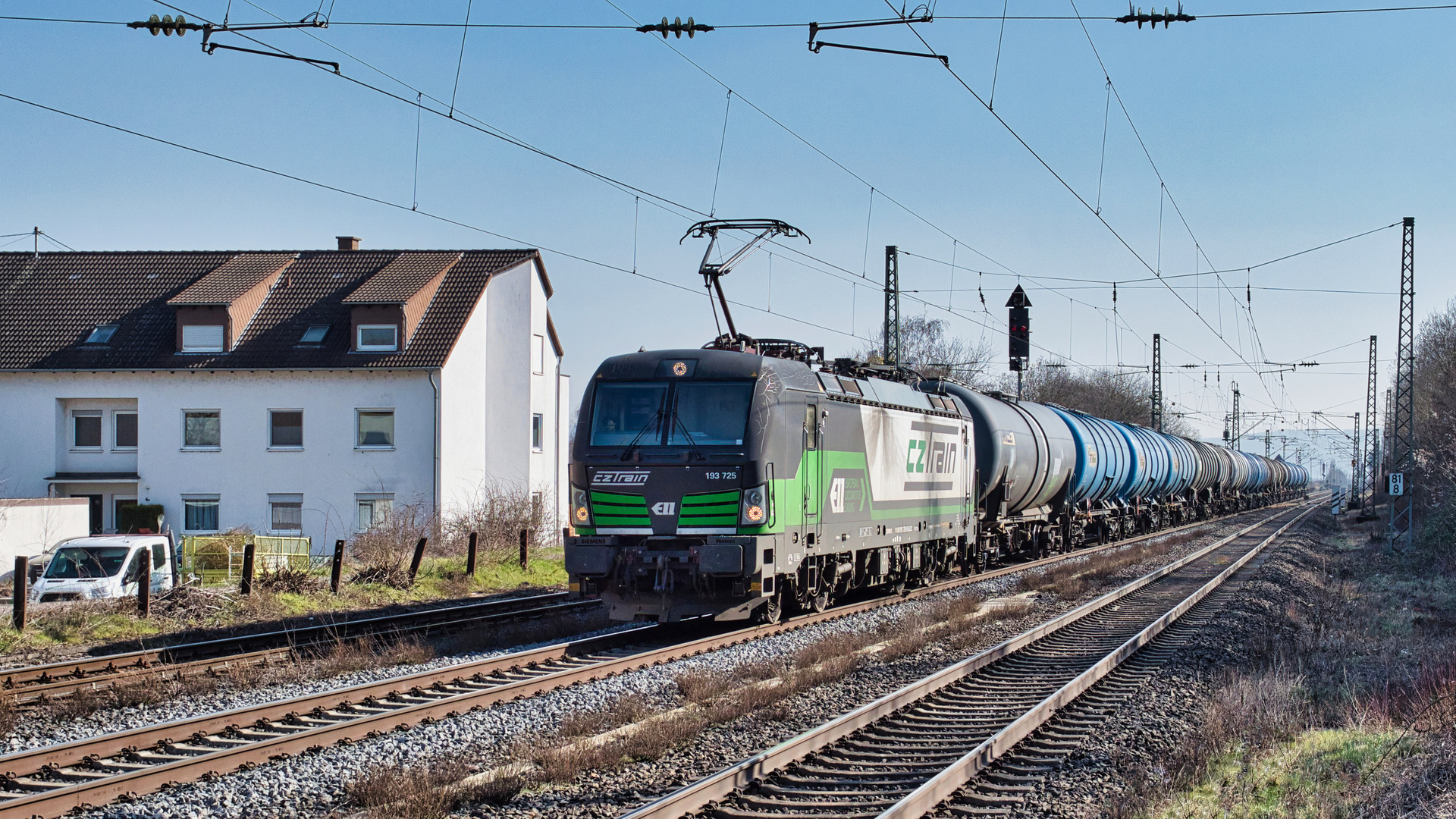 CZTrain im ehemaligen Bahnhof Urmitz