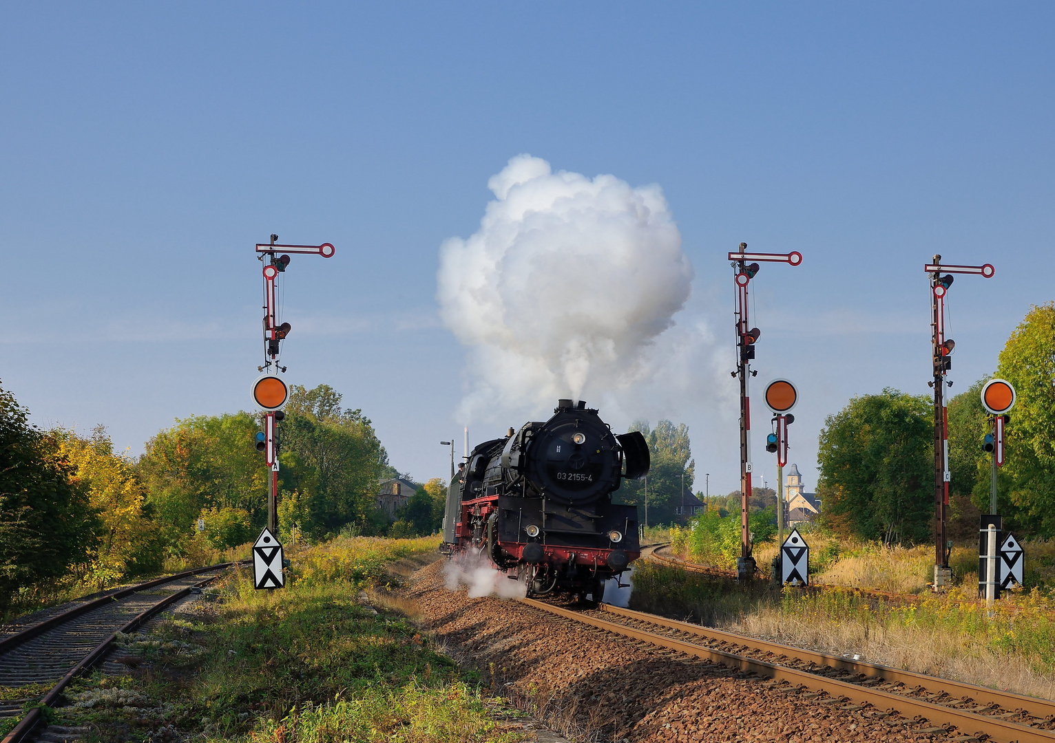 D 1000 hat Ausfahrt in Zeitz