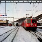 D 530 in St. Moritz - Beginn der Heimreise