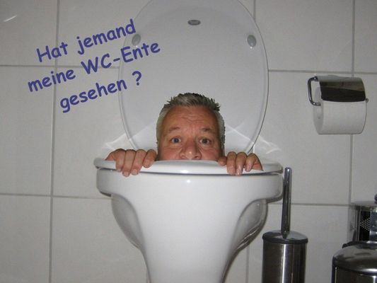 D A S ist 'ne WC-Ente !