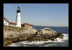 D a s Lighthouse von Portland / Maine ...