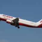 D-ABDO der Air Berlin startet