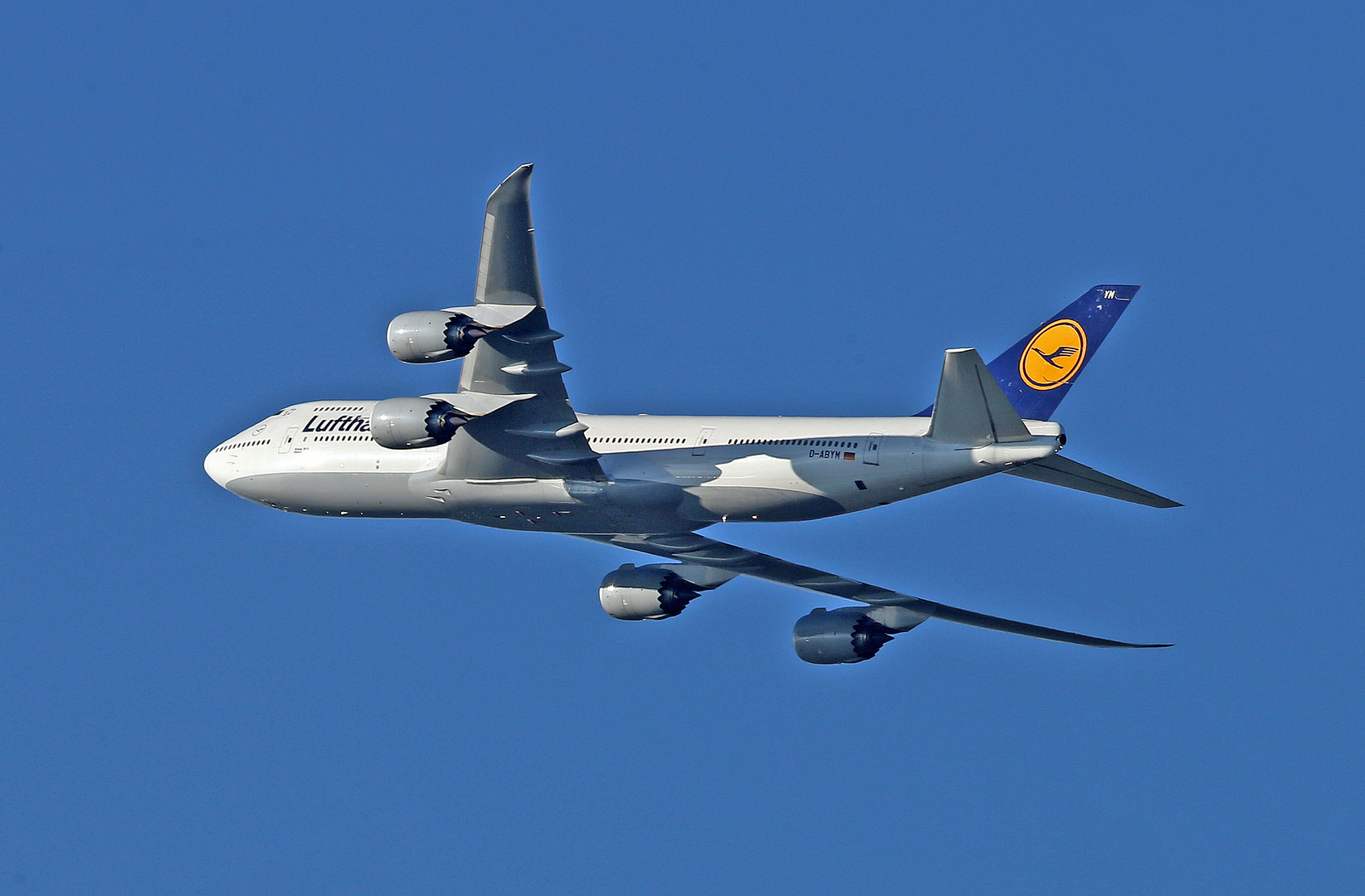 D-ABYM B747-830, Boeing