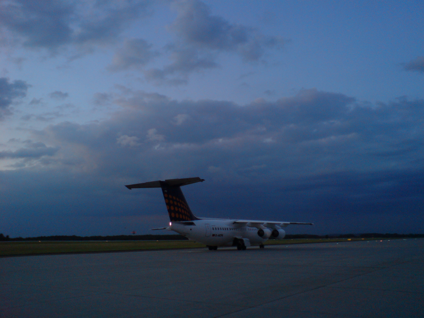 D-ACFA in Abendstimmung 4