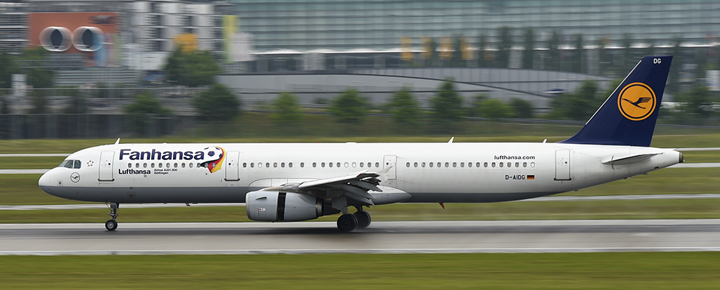 D-AIDG - Fanhansa - Lufthansa - Airbus A321