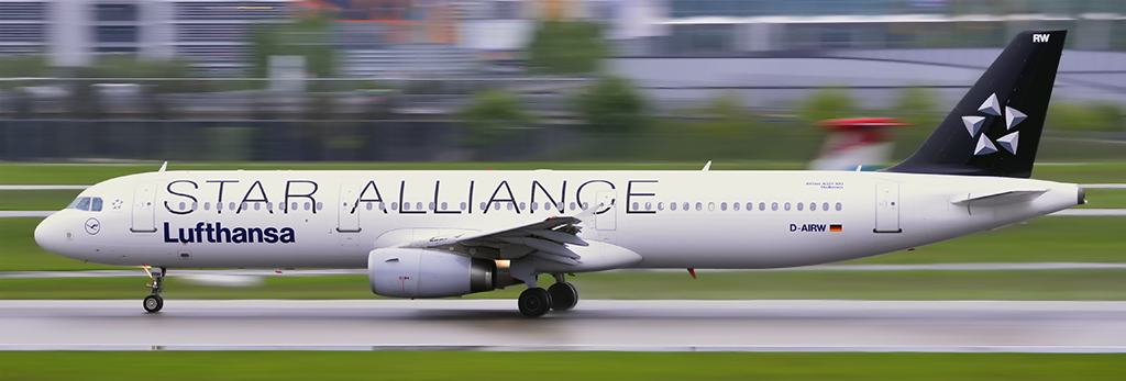 D-AIRW - Lufthansa - Airbus A321