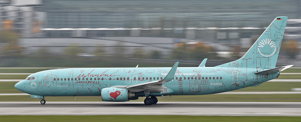 D-ASXO SunExpress Germany Boeing 737