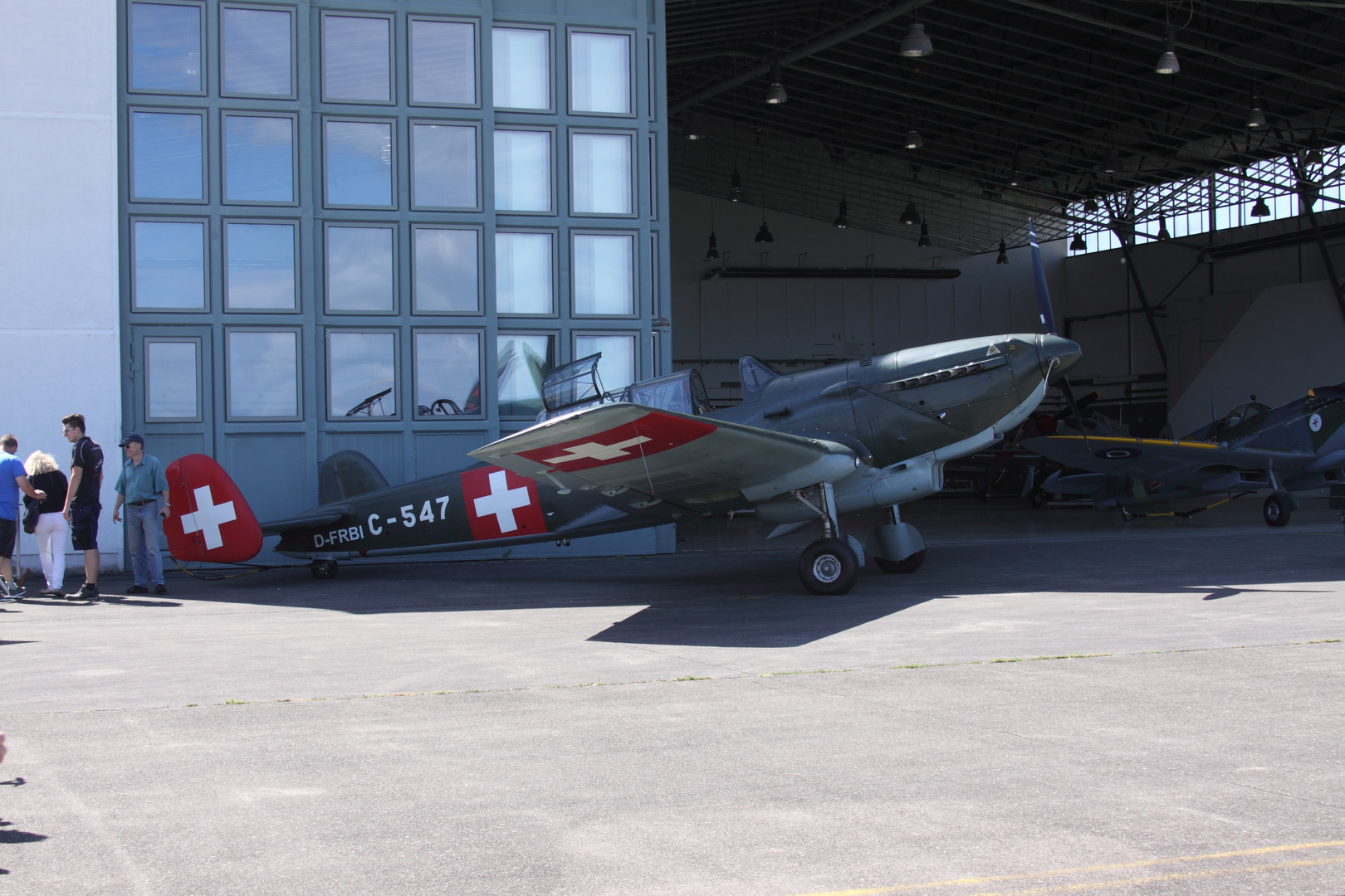 D-FRBI, C-547, EKW C-3603-1, Paverne Air-Base – LSMP, Switzerland (Baujahr 1943)