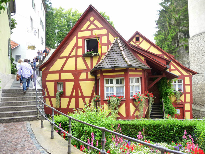 D-Meersburg am Bodensee. das Knusperhäusschen