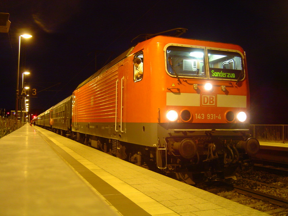 D-Zug nach Cottbus