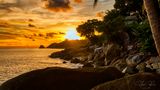 Sonnenuntergang auf Phuket  by Uwe Rex