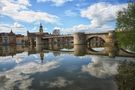 die alte Mainbrücke  von - Edith Vogel