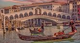 Venedig - Rialtobrücke von Fred Dahms