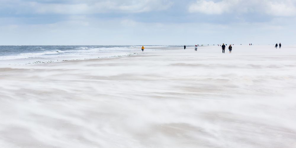 Strandspaziergang von Sylvia Graber