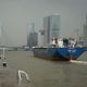 Rotterdam Hafen im Regen