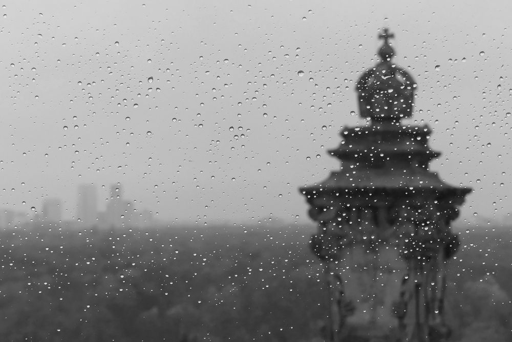 November Rain in Berlin von Kerstin Kühn