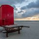 Borkum Sdstrand am Abend