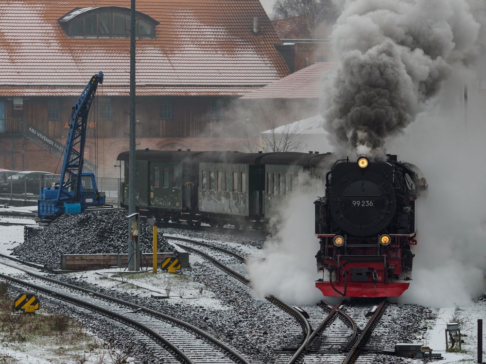 Sonderzug zum Brocken von Michael Busch-2