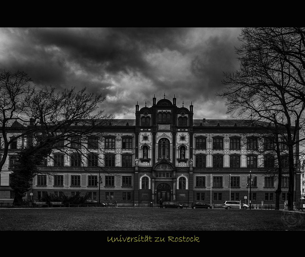 Uni_Rostock_1200_bw von Ostseefoto