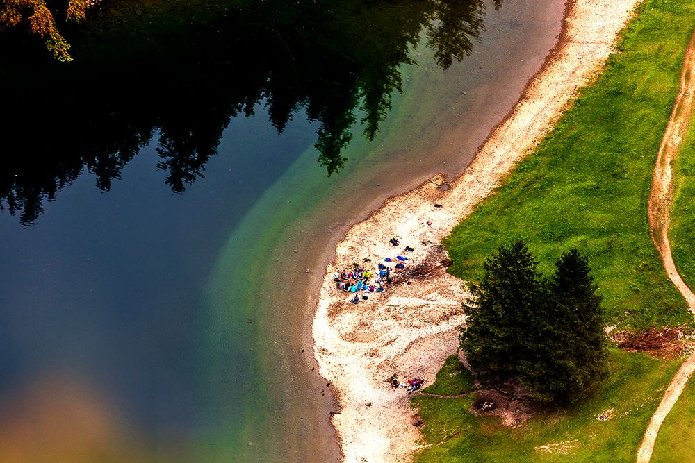 Bergsee im Alpstein II von Corinne Kunz