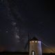 Via Lactea y Molino de viento