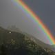 Regenbogen ber den Chiemgauer Bergen