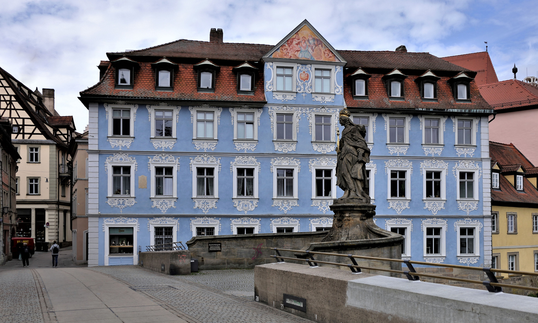 Da blaue Haus...