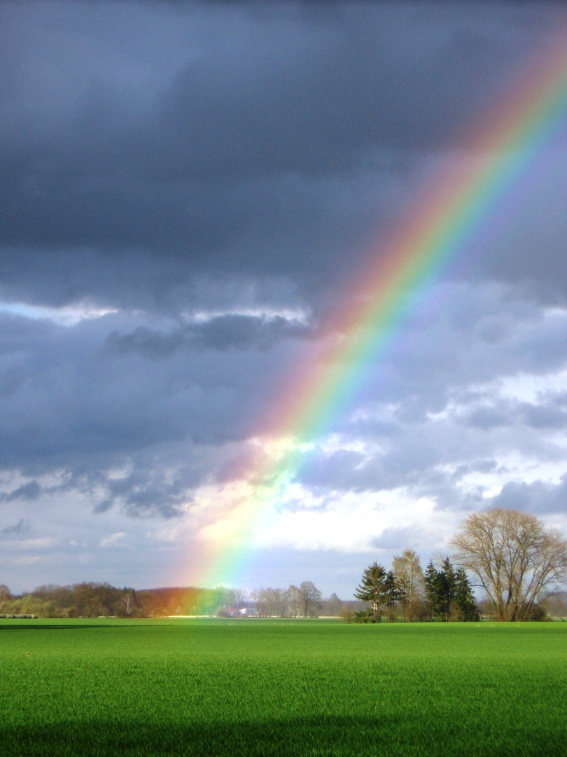 Da endet der Regenbogen