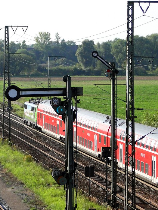 "Da fährt sie hin", Regensburg-Ost, 20.08.2011