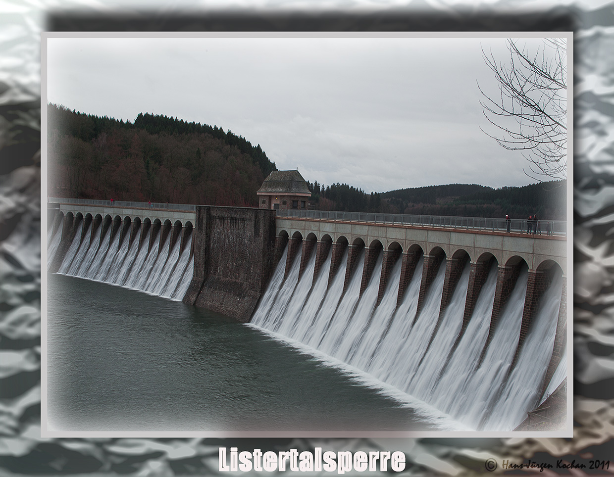 da fällt das wasser...