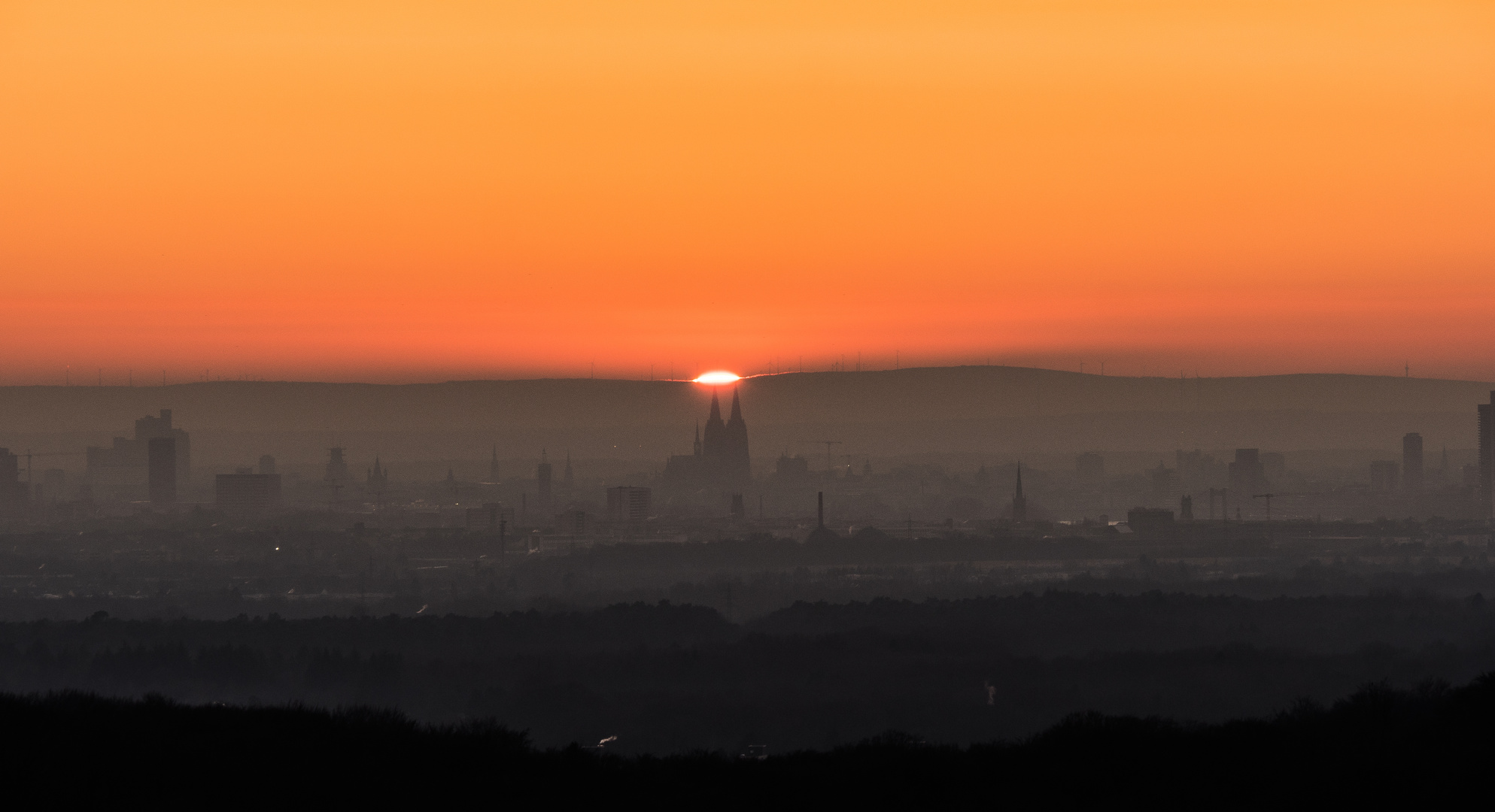 Da geht die Sonne unter