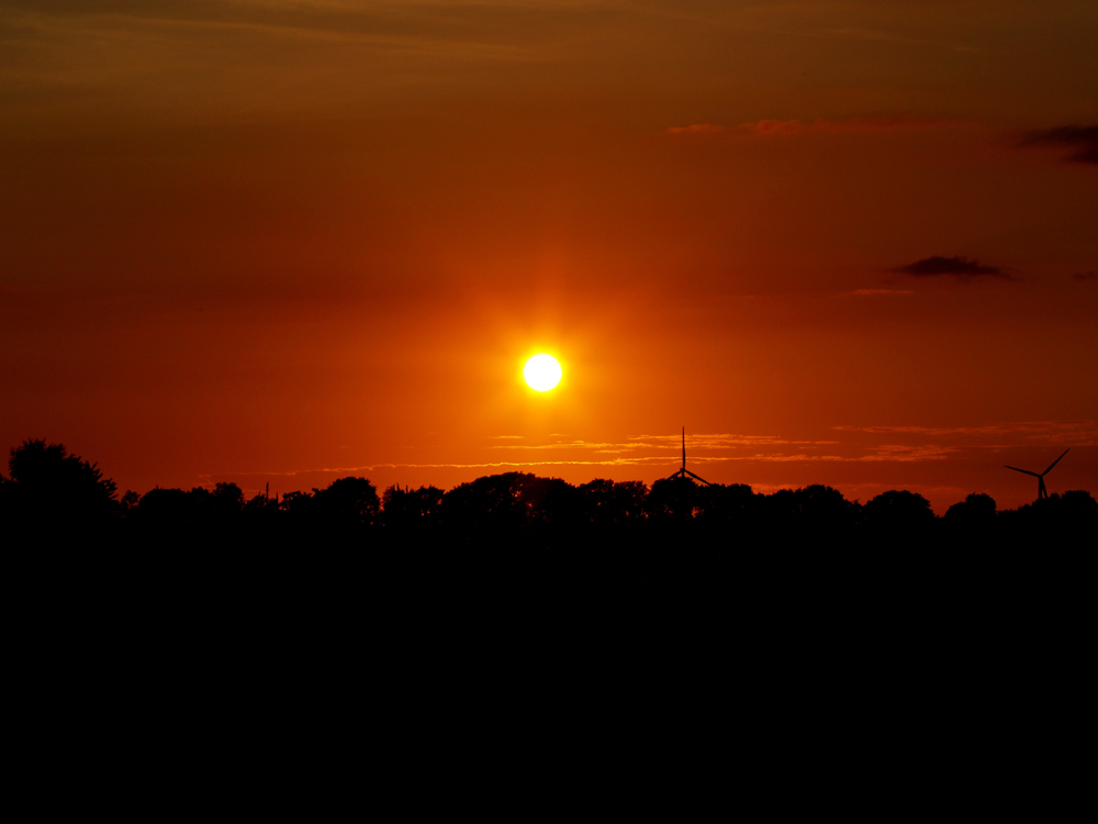 Da geht die Sonne unter