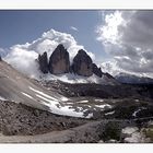 da geht es lang - Drei Zinnen Panorama