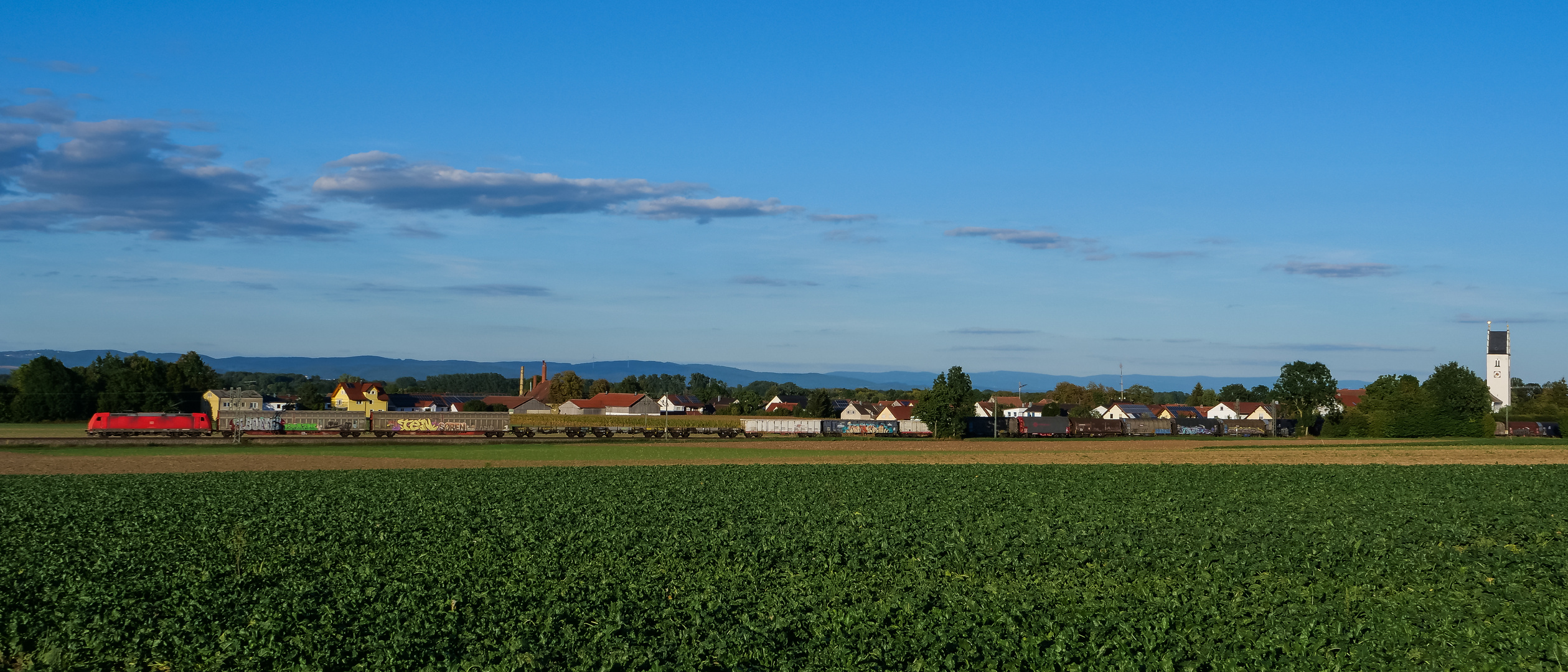 Da glänzt der Wetterhahn ...