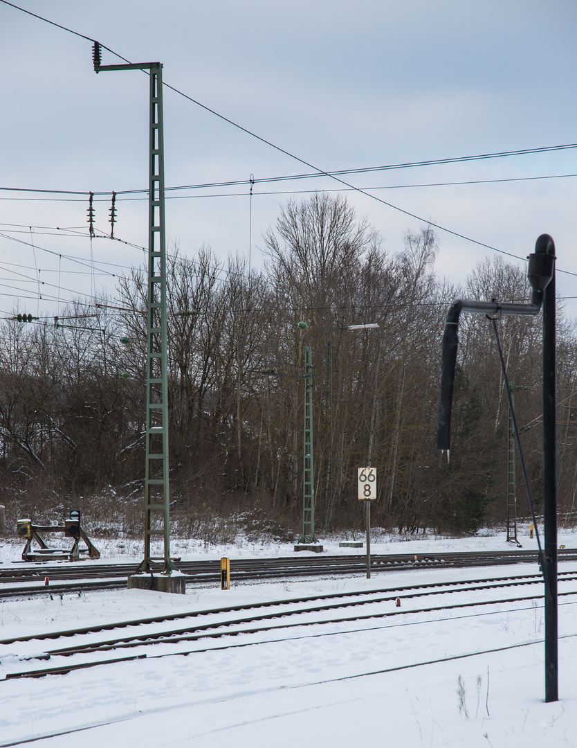 Da hängen Eiszapfen