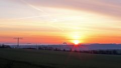 Da hat sich die Sonne durch den "schönen" Nebel im Elbtal gekämpft...