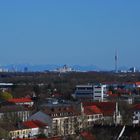 Da hinten sind die Alpen