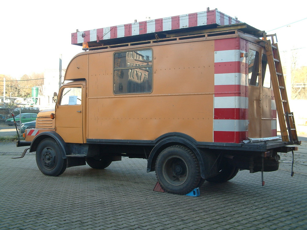 Da ist ein ehemaliger turmwagen des NVK.3