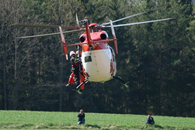 Da knien Sie, die Spotter