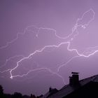 Da knisterte die Luft... Sommergewitter über Schönbach