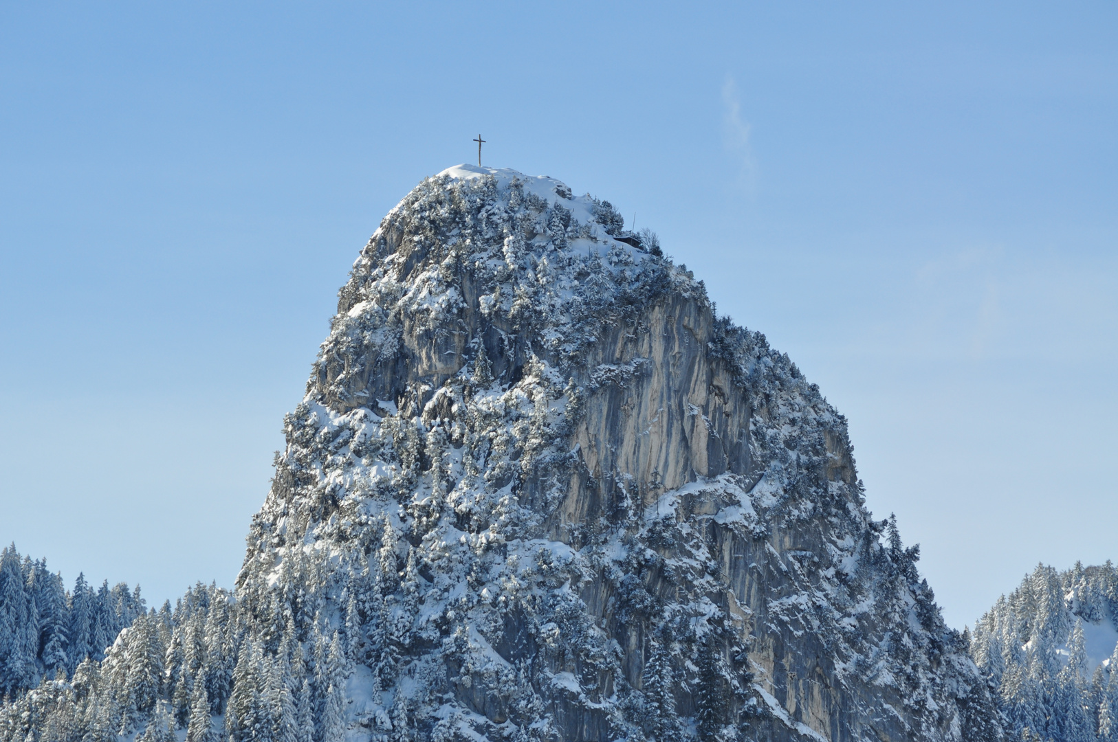 Da Kofel im Winter