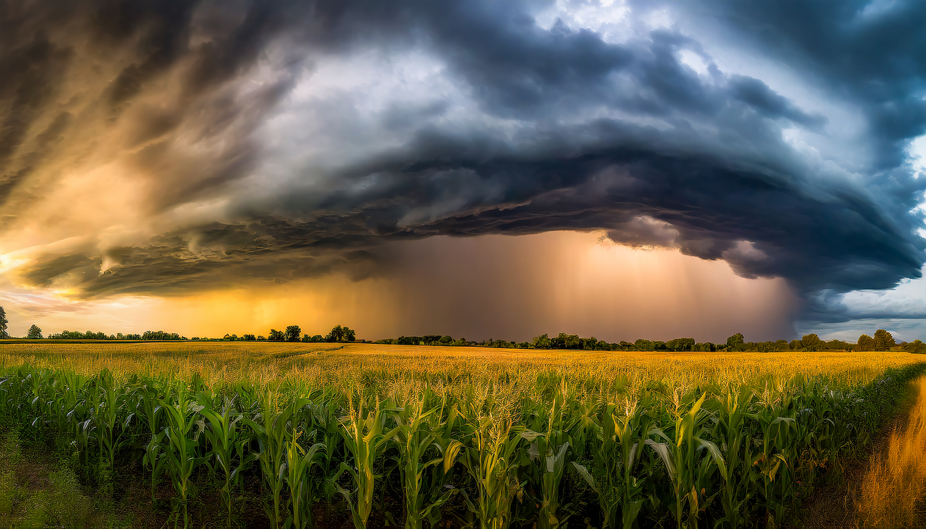 Da kommt ein Unwetter ...