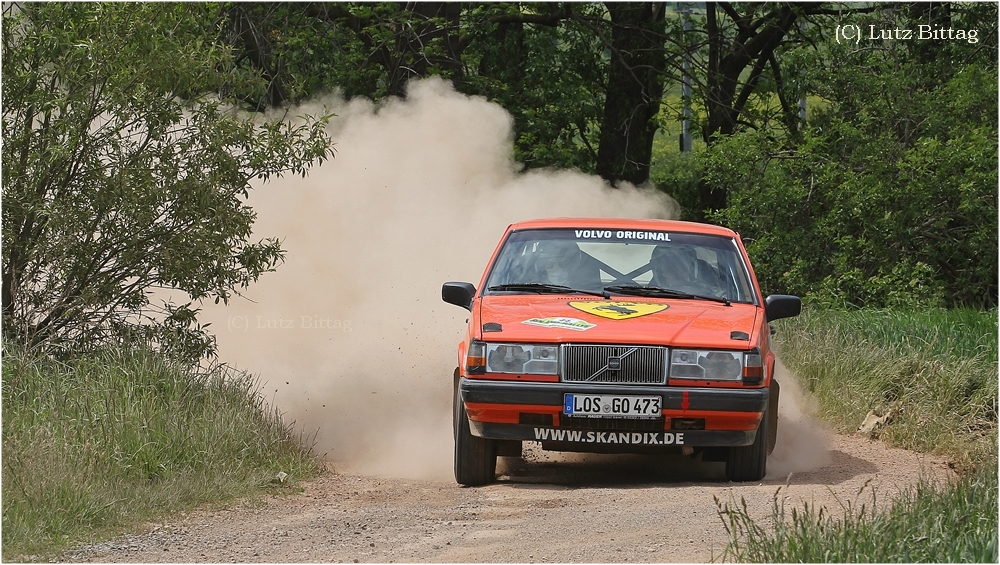 Da kommt ein Volvo um die Ecke Foto & Bild rallye 2014