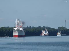 Da kommt etwas "Besonderes" auf dem Nord-Ostsee-Kanal!