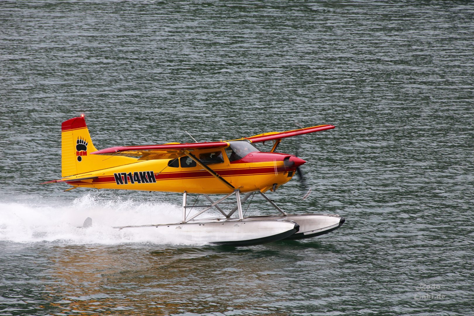 Da kommt unser Flieger