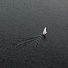Da längs segeln (Luftbild)