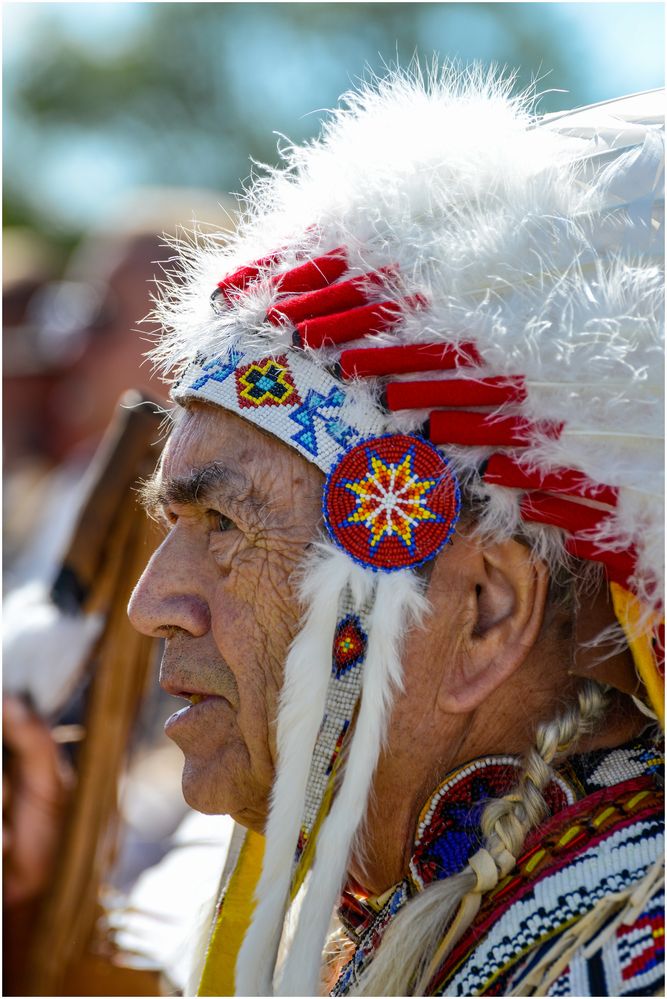 Da sprach der alte Häuptling der Indianer