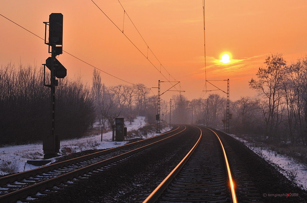 Da staunt das Hauptsignal